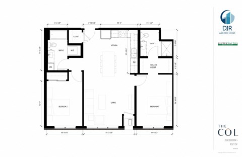 The Col Apartments Floor plan